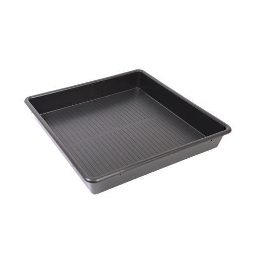 5 Star Evo Recycled Deep Spill Tray 800x800x120mm Black FS641328