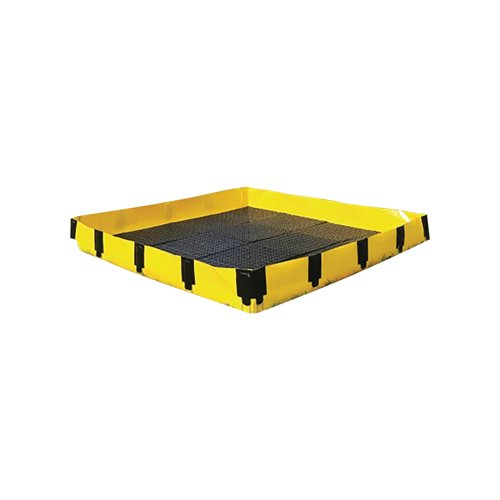 5 Star InstaBund Pool 4 Corner/22 Side 4500x2000x250mm Yellow FS642639