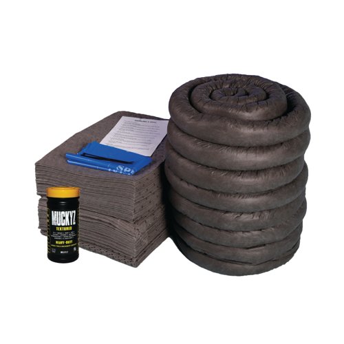 5 Star Refill Kit for 240L AdBlue Spill Kit Wheelie Bin Blue FS642998