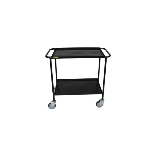 5 Star Mobile Shelf Trolley with Steel Shelves 950x450x900mm FS644190