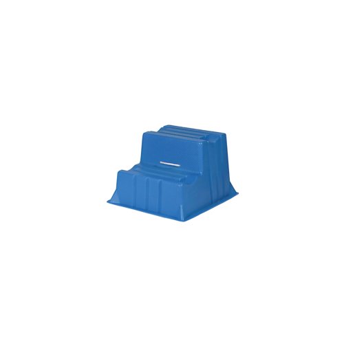 5 Star 2 Tread Industrial Steps PE Blue 510x600x370mm FS645821