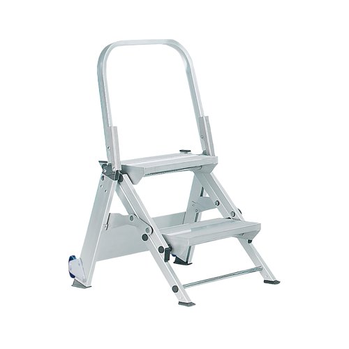 5 Star Easy Slope 2 Tread Folding Step Ladder 535x555x825mm FS646026