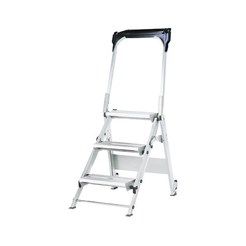 5 Star Easy Slope 3 Tread Folding Step Ladder 550x840x1260mm FS646071