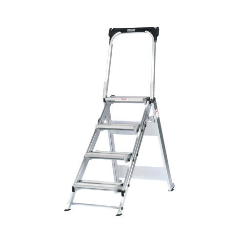 5 Star Easy Slope 4 Tread Folding Step Ladder 570x1130x1480mm FS646163