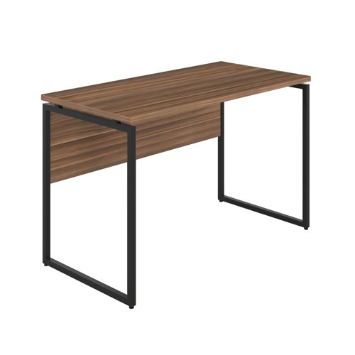 5 Star Vexo Desk with Modesty Panel 1200mm Dark Walnut/Black FS646613