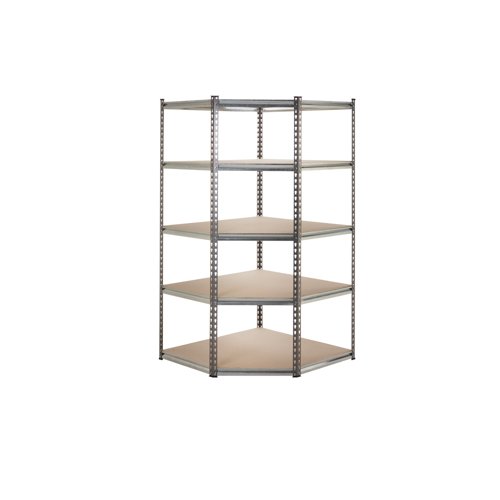 5 Star Hdut 5 Tier Corner Shelving 1000x600x1800mm FS646781