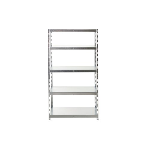 5 Star Hdut 5 Tier Galvanised Shelving 1000x600x1800mm FS646996