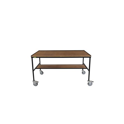 5 Star Mobile Workstation with Undershelf 1500x600x860mm FS647221