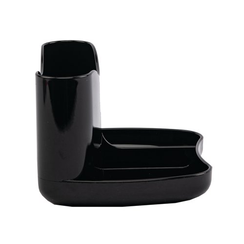 FS676671 | Introducing the 5 Star Kaddymaster Compact Pen and Desk Tidy, the all-in-one solution for keeping your desk organized and your small stationery items within easy reach. With dedicated sections for pens, Post-it notes, paper clips, and other essentials, this desk tidy is designed to streamline your workflow and enhance productivity whilst blending stylishly within the office, home, school or university environment.