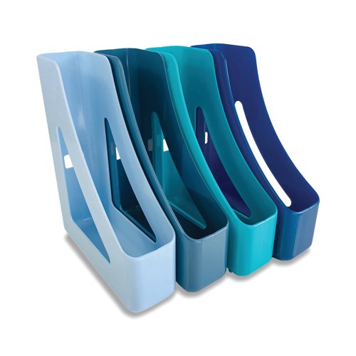 FS676677 | Introducing the 5 Star Set of Magazine Files - the perfect solution for keeping your magazines, catalogues, and papers organized in style. These magazine files add a touch of sophistication to any workspace.