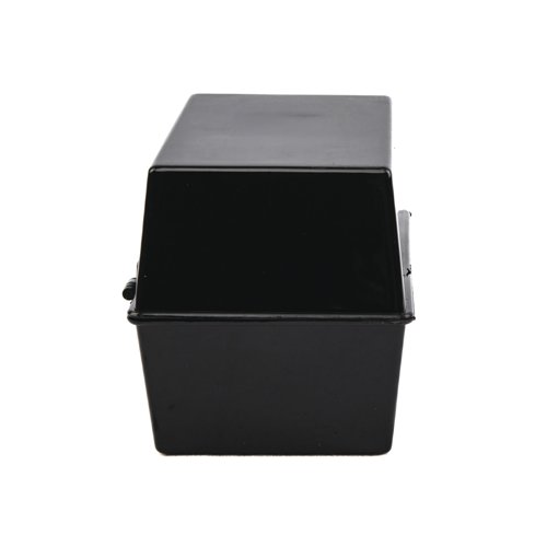 5 Star Card Index Box 8x5 Inch Black FS676891