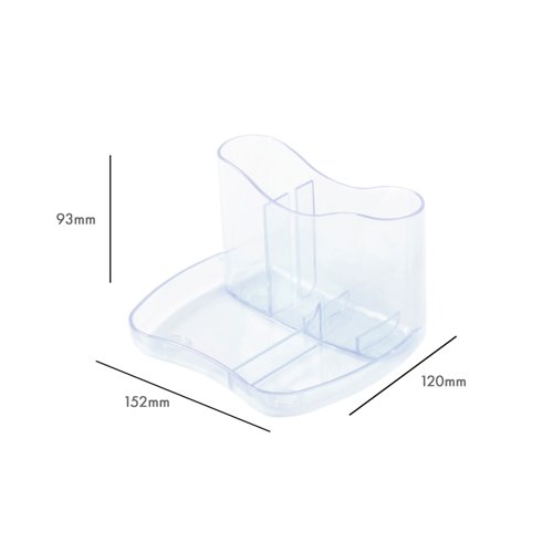 5 Star Contemporary Kaddymaster Desk Tidy Crystal FS677870