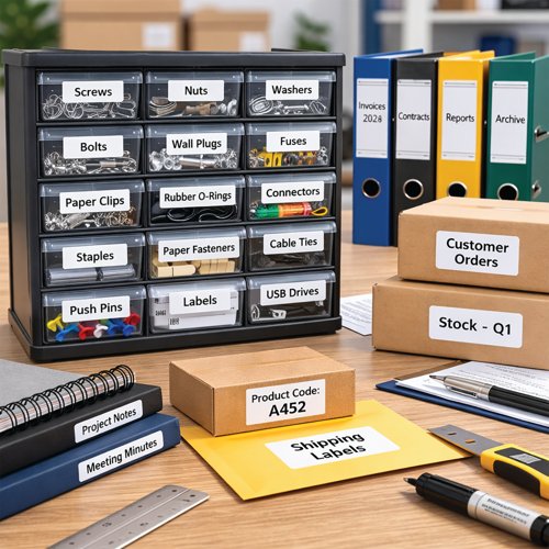 FS679505 | Compact A4 sheet labels for everyday office retail and warehouse labelling. Ideal for file tabs pricing barcodes asset labels and small product identification. Designed for sharp results on laser copier and mono inkjet printers.