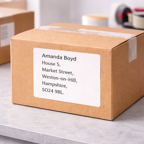 FS679740 | High performance 4x6 direct thermal labels for shipping barcodes and logistics workflows. No ribbon required. Suits most desktop printers including Zebra Honeywell and TSC with 25mm core compatibility.