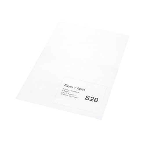 5 Star A4 Integrated Labels S20 160x105mm Pack of 1000 FS679897