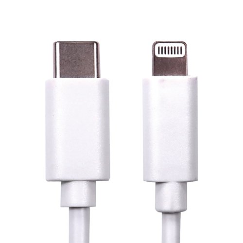 5 Star USB-C to Lightning Cable MFI Certified 2m White FS687023