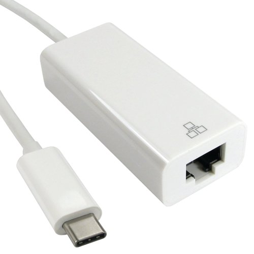 5 Star USB-C to Gigabit Ethernet Adapter Cable 15cm White FS687052