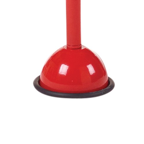 5 Star UK Domed Feet Punched 4 Tread Steps Red FS687686