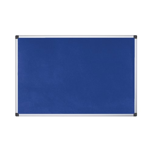 5 Star Fire Retardant Noticeboard 900x600mm Blue FS687988