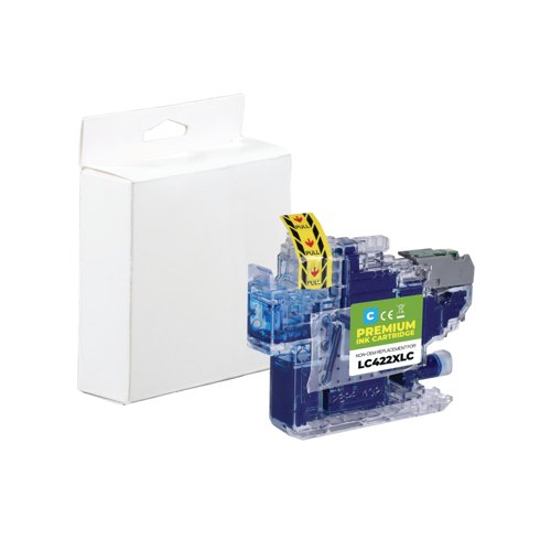 5 Star Compatible Inkjet Cartridge Cyan for Brother LC422XLC FS710973