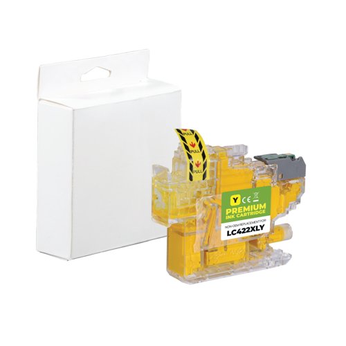5 Star Compatible Inkjet Cartridge Ylw for Brother LC422XLY FS710979