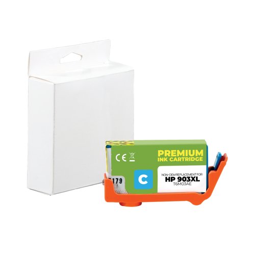 5 Star Compatible Inkjet Cartridge Cyan for HP T6M03AE FS711196
