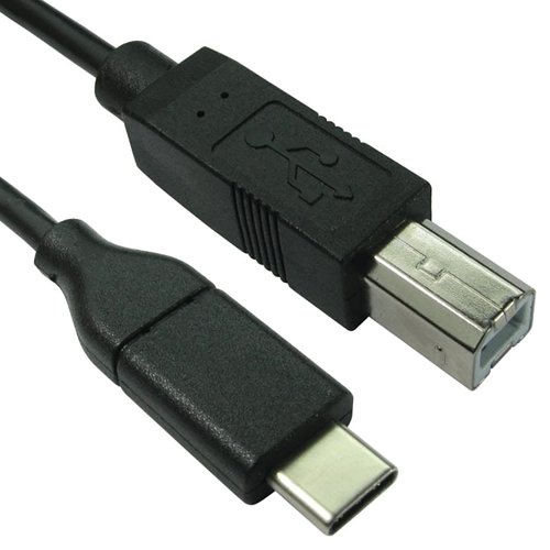 5 Star USB 2.0 Type-C to USB Type-B Cable 1m FS711296
