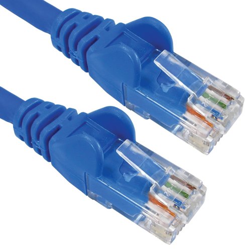 5 Star Network 6 LSOH Moulded Patch Lead 0.5m Blue FS711330