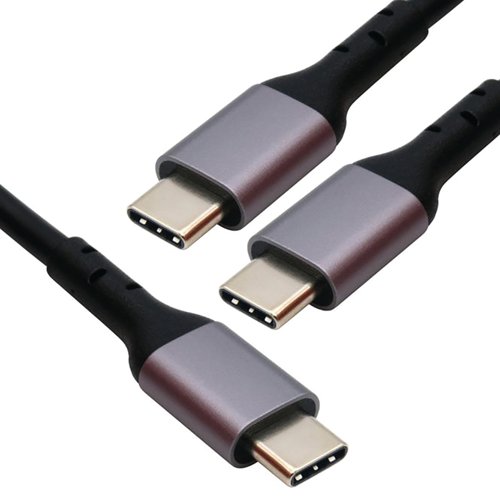 5 Star Dual USB-C 140W Charging Cable Black 1.8m FS711386