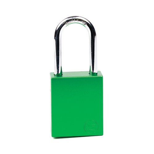 5 Star Aluminium Safety Lockout Padlock Green FS712561