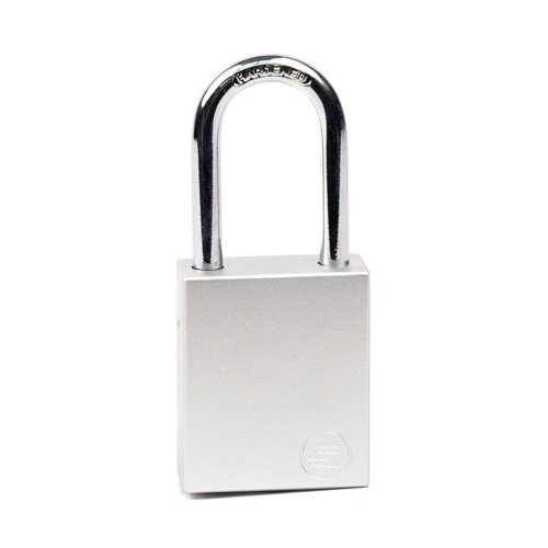 5 Star Aluminium Safety Lockout Padlock Silver FS712565