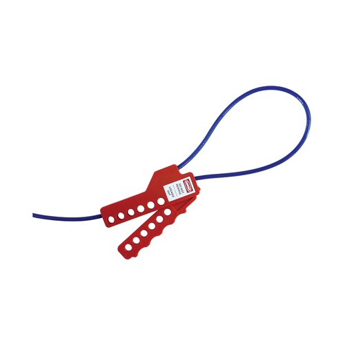 5 Star Multipurpose Cable Lockout Coated Steel Cable 2.5m FS712576