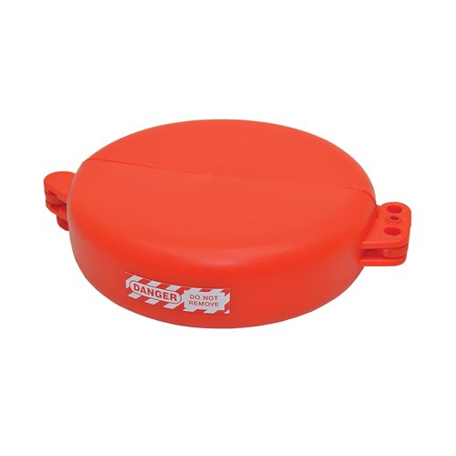 5 Star Gate Valve Lockout 127-165mm Red FS712595