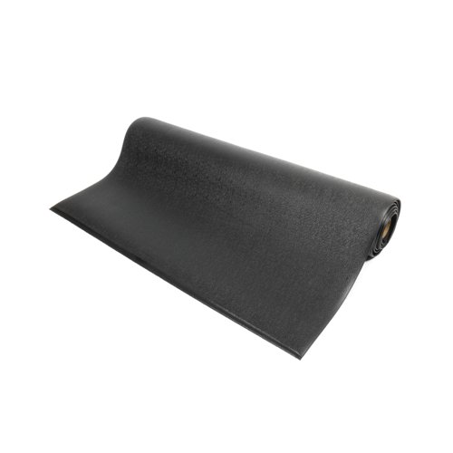 5 Star Anti-Fatigue Textured Top Mat 0.9 x 1m Black FS712635