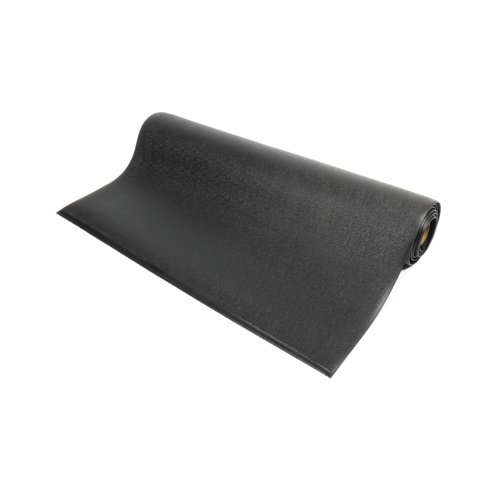 5 Star Anti-Fatigue Textured Top Mat 1.2 x 1m Black FS712637