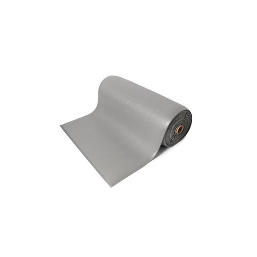5 Star Anti-Fatigue Textured Top Mat 0.9 x 18.3m Grey FS712647