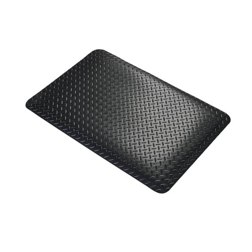 5 Star Anti-Fatigue Deckplate Mat 1.5 x 15m Black FS712698