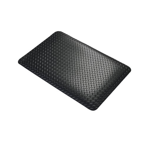 5 Star Anti-Fatigue Deckplate Mat 1.5 x 1m Black FS712699