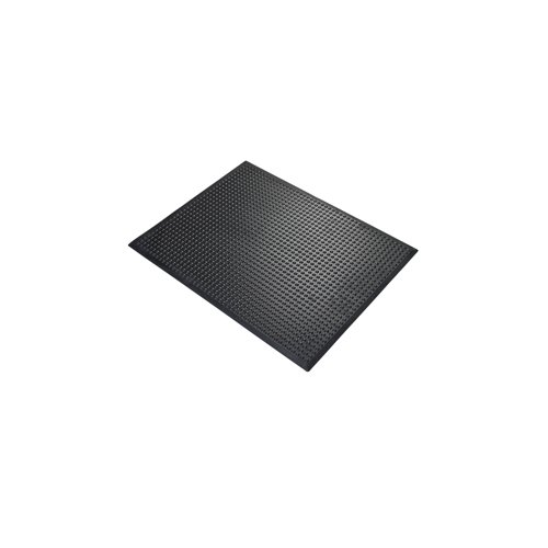 5 Star Anti-Fatigue Bubble Mat 0.9 x 1.2m Black FS712718