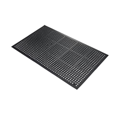 5 Star Anti-Fatigue Ramp Mat 0.9 x 1.5m Black FS712741