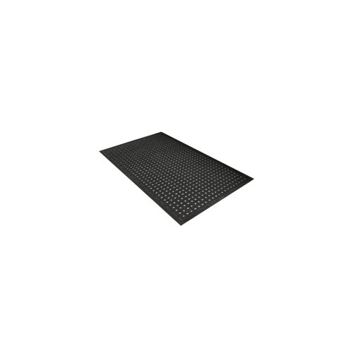 5 Star Anti-Slip Rubber Mat 0.92 x 1.53m Black Nitrile FS712743