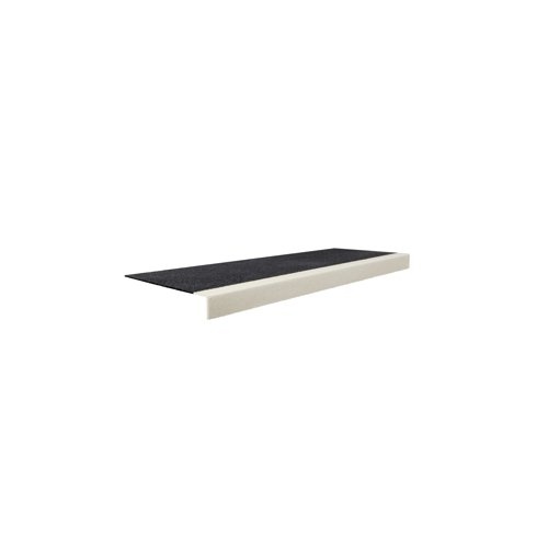 5 Star GRP Anti-Slip Stair Tread 3m x 345x55mm Black/White FS712808