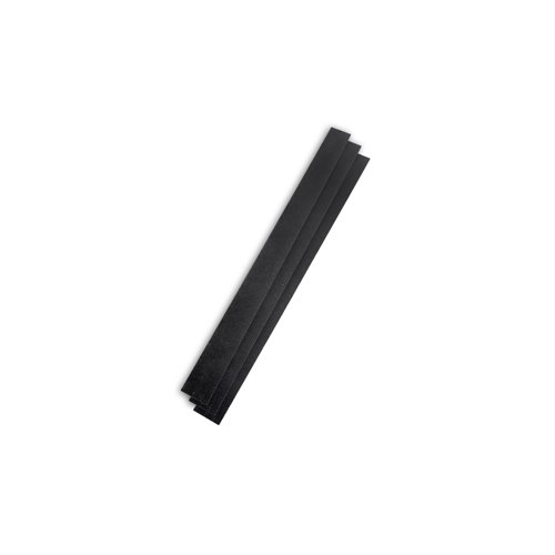 5 Star Anti-Slip Decking Strips 2.4m x 90x3mm Black Pack of 3 FS712820