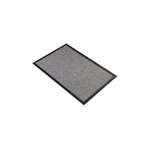 5 Star Super Dry Entrance Door Mat 0.6 x 0.9m Grey FS712935