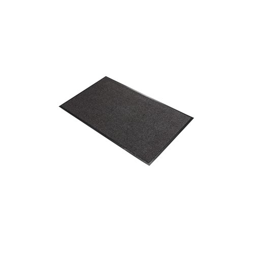 5 Star Indoor High Traffic Entrance Mat 1.2 x 1.8m Grey/Brown FS712956