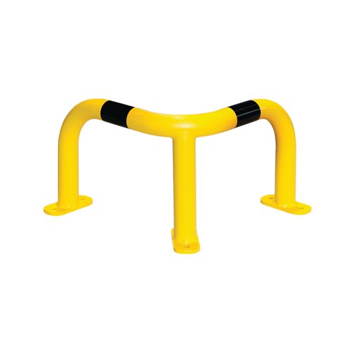 Med Duty Corner Protect Guard Outdoor 350x500x500 Ylw/Blk FS780836