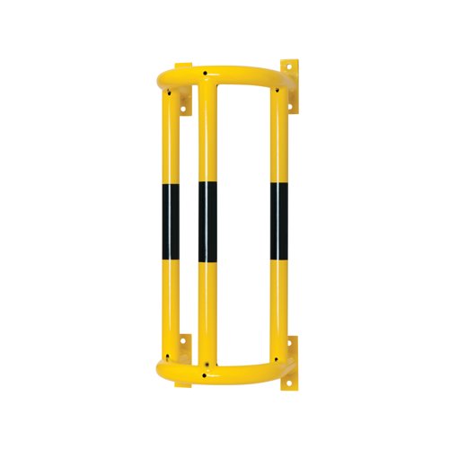 Traffic-Line Wall Mtd Ext Pipe Prot for Out 1000mm Ylw/Blk FS783981