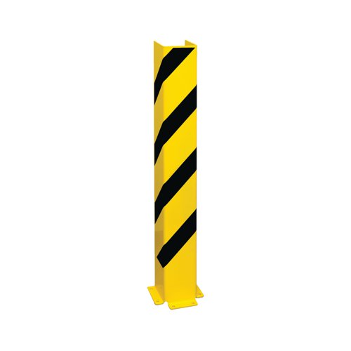 Heavy Duty Pallet Rack Protector U Profile 1200x6 Ylw/Blk FS786708