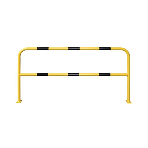 Traffic-Line Steel Hoop Guard for Indoor 1000x2000 Ylw/Blk FS790415