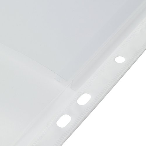 5 Star Elite Expanding Punched Pocket + Flap Polypropylene Top-opening 160 Micron A4 (Pack of 10)